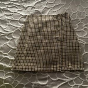 Plaid skirt